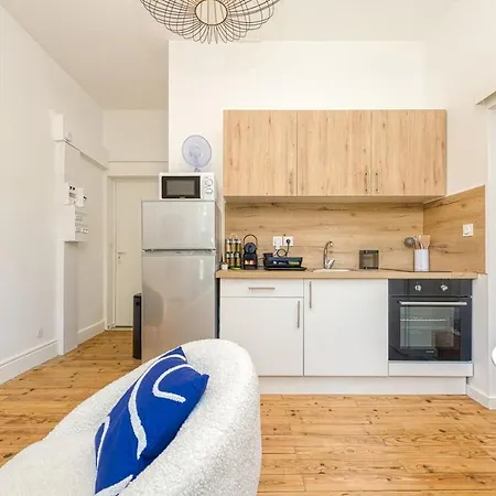Apartamento 2 Pieces Confort, Deco Moderne, Wifi Fibre